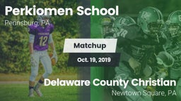 Matchup: Perkiomen vs. Delaware County Christian  2019