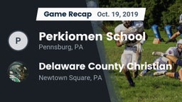Recap: Perkiomen School vs. Delaware County Christian  2019