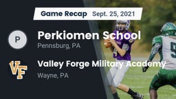 Recap: Perkiomen School vs. Valley Forge Military Academy 2021