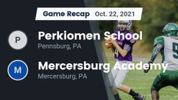 Recap: Perkiomen School vs. Mercersburg Academy 2021