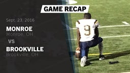 Recap: Monroe  vs. Brookville  2016