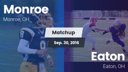 Matchup: Monroe  vs. Eaton  2016