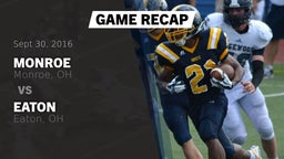 Recap: Monroe  vs. Eaton  2016