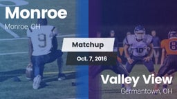 Matchup: Monroe  vs. Valley View  2016