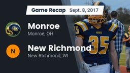 Recap: Monroe  vs. New Richmond  2017