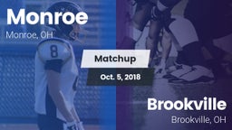 Matchup: Monroe  vs. Brookville  2018