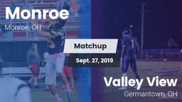 Matchup: Monroe  vs. Valley View  2019
