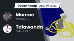 Recap: Monroe  vs. Talawanda  2022