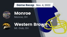 Recap: Monroe  vs. Western Brown  2022
