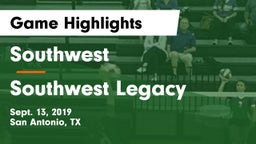 Southwest  vs Southwest Legacy  Game Highlights - Sept. 13, 2019