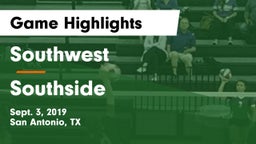 Southwest  vs Southside  Game Highlights - Sept. 3, 2019