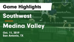 Southwest  vs Medina Valley  Game Highlights - Oct. 11, 2019