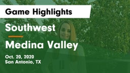 Southwest  vs Medina Valley  Game Highlights - Oct. 20, 2020
