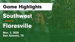 Southwest  vs Floresville  Game Highlights - Nov. 2, 2020