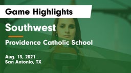 Southwest  vs Providence Catholic School Game Highlights - Aug. 13, 2021