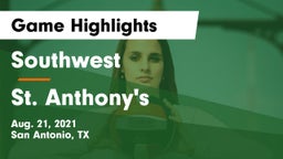 Southwest  vs St. Anthony's   Game Highlights - Aug. 21, 2021