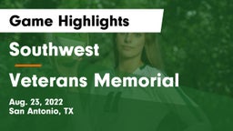 Southwest  vs Veterans Memorial Game Highlights - Aug. 23, 2022