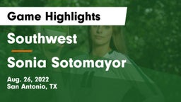 Southwest  vs Sonia Sotomayor  Game Highlights - Aug. 26, 2022