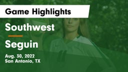 Southwest  vs Seguin  Game Highlights - Aug. 30, 2022