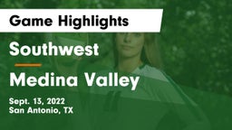 Southwest  vs Medina Valley  Game Highlights - Sept. 13, 2022