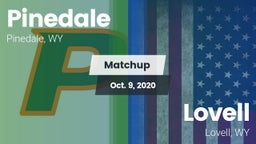 Matchup: Pinedale  vs. Lovell  2020