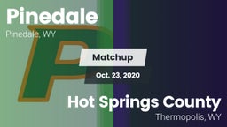 Matchup: Pinedale  vs. Hot Springs County  2020