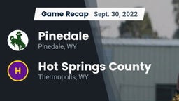 Recap: Pinedale  vs. Hot Springs County  2022