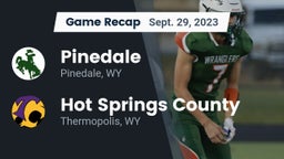 Recap: Pinedale  vs. Hot Springs County  2023