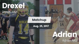 Matchup: Drexel  vs. Adrian  2017