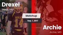 Matchup: Drexel  vs. Archie  2017