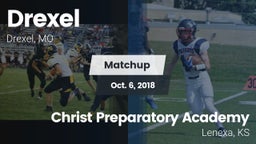 Matchup: Drexel  vs. Christ Preparatory Academy 2018