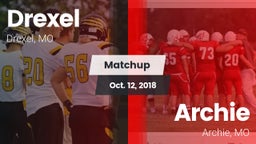 Matchup: Drexel  vs. Archie  2018