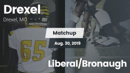 Matchup: Drexel  vs. Liberal/Bronaugh 2019