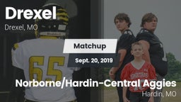 Matchup: Drexel  vs. Norborne/Hardin-Central Aggies 2019