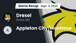 Recap: Drexel  vs. Appleton City/Montrose 2020