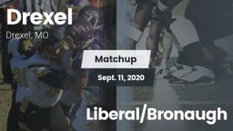 Matchup: Drexel  vs. Liberal/Bronaugh 2020