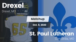 Matchup: Drexel  vs. St. Paul Lutheran  2020