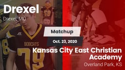 Matchup: Drexel  vs. Kansas City East Christian Academy  2020