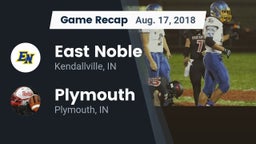 Recap: East Noble  vs. Plymouth  2018