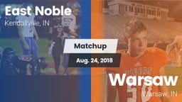 Matchup: East Noble High vs. Warsaw  2018