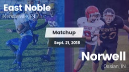 Matchup: East Noble High vs. Norwell  2018