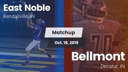 Matchup: East Noble High vs. Bellmont  2019