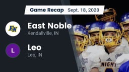 Recap: East Noble  vs. Leo  2020