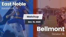 Matchup: East Noble High vs. Bellmont  2020