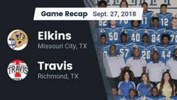 Recap: Elkins  vs. Travis  2018