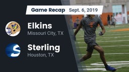 Recap: Elkins  vs. Sterling  2019