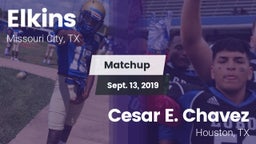 Matchup: Elkins  vs. Cesar E. Chavez  2019