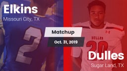 Matchup: Elkins  vs. Dulles  2019