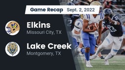 Recap: Elkins  vs. Lake Creek  2022
