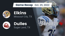 Recap: Elkins  vs. Dulles  2022